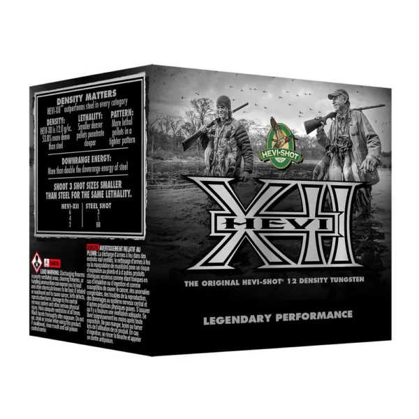 HEVI-Shot HEVI-XII Shotshells 12 ga 3" 1-1/4oz 1500 fps #4 25/ct