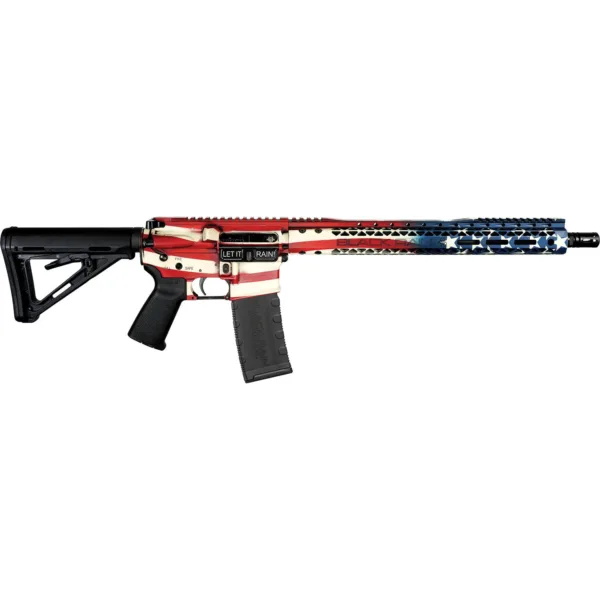 Black Rain Ordnance Spec+ Patriot Rifle 5.56mm 30rd Magazine 16" Barrel American Flag Finish