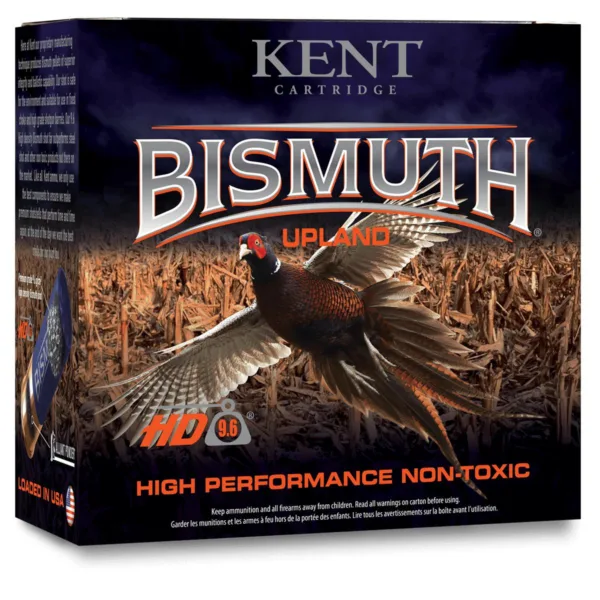 Kent Bismuth High-Performance Non-Toxic Shotshells 12 ga 2-3/4" 1-1/4oz 1350 fps #4 25/ct