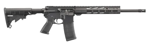 RUGER AR-556 5.56 BLK 16" 30RD MLOK