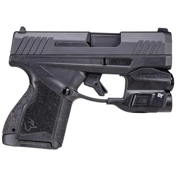 Taurus GX4 Handgun 9mm 10/rd 3.06" Barrel Black with Crimson Trace Light