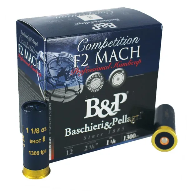B&P Professional Handicap Shotshells- 12 ga 2-3/4 In 7/8 oz #7.5 1365 fps 25/ct
