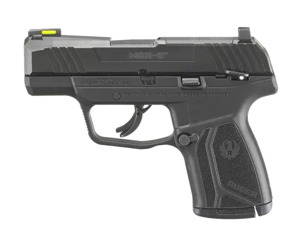RUGER MAX-9 9MM BLK/BLK 10+1 AS SFTY