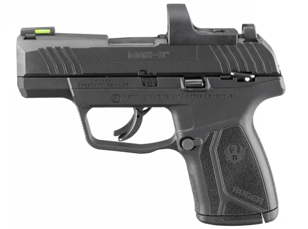 RUGER MAX-9 9MM BLK/BLK 12+1 RED DOT