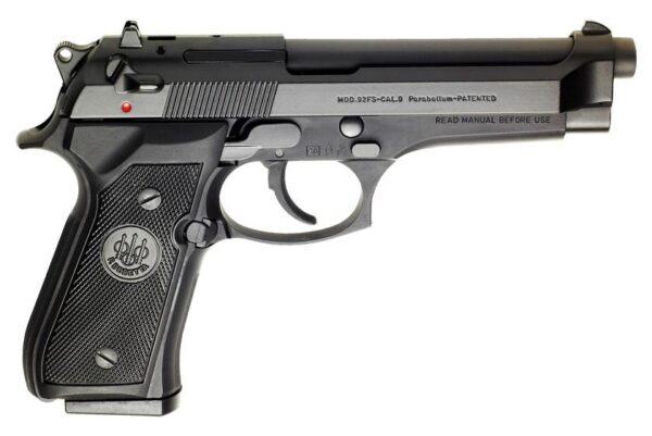 Beretta 92FS Handgun 9mm Luger 15rd Magazines(3) 4.9" Barrel
