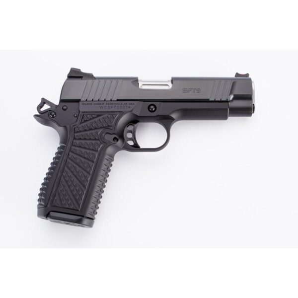 Wilson Combat SFT9 Compact Handgun 9mm Luger 15rd Magazines (2) 4.25" Barrel Black Non Lightrail