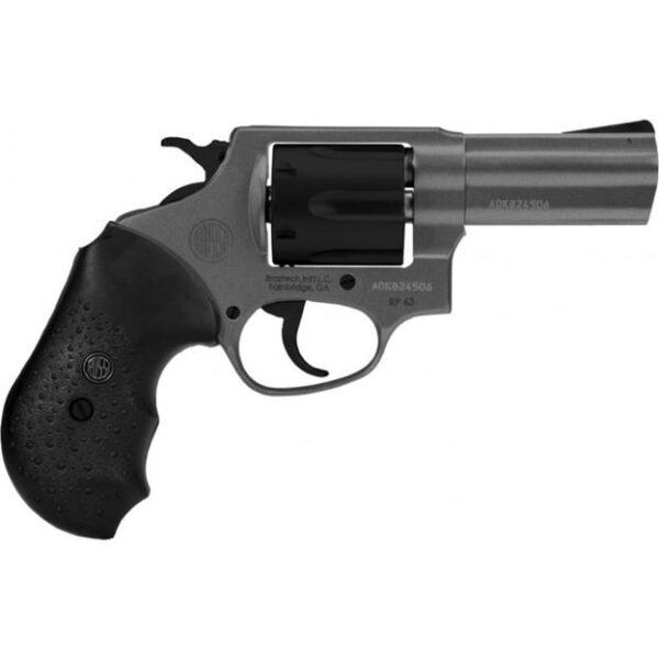 Rossi RP63 Handgun .357 Mag 6rd Capacity 3" Barrel Black/Grey with Wood Laminate Grips