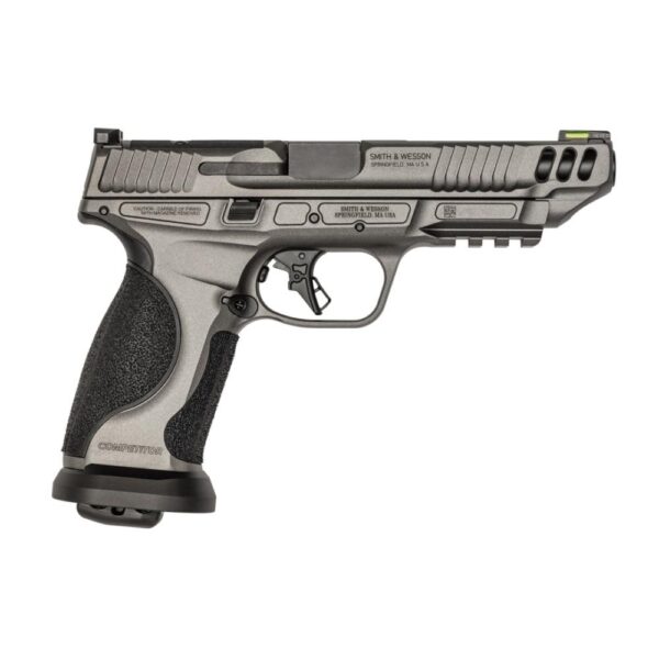 S&W M&P9 M2.0 Performance Center Competitor Handgun 9mm Luger 17rd Magazine 5" Barrel Gray Cerakote Optic Ready USED