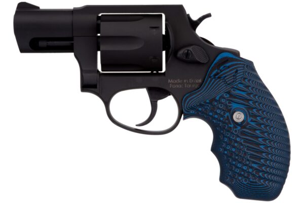 TAURUS 856 38SP BLK/VZ BLUE CYC 2" FS
