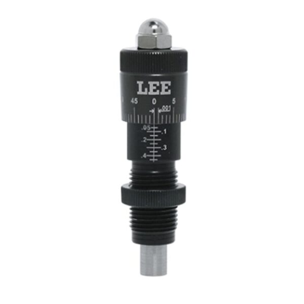 Lee Carbide Factory Crimp Micrometer Seater Adapter .380/9mm Luger/.40 S&W/10mm